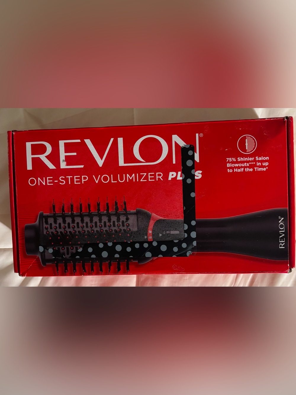 $75. Revlon One-Step Volumizer PLUS Dryer - Black volumizer plus. New open box - Picture 15 of 16